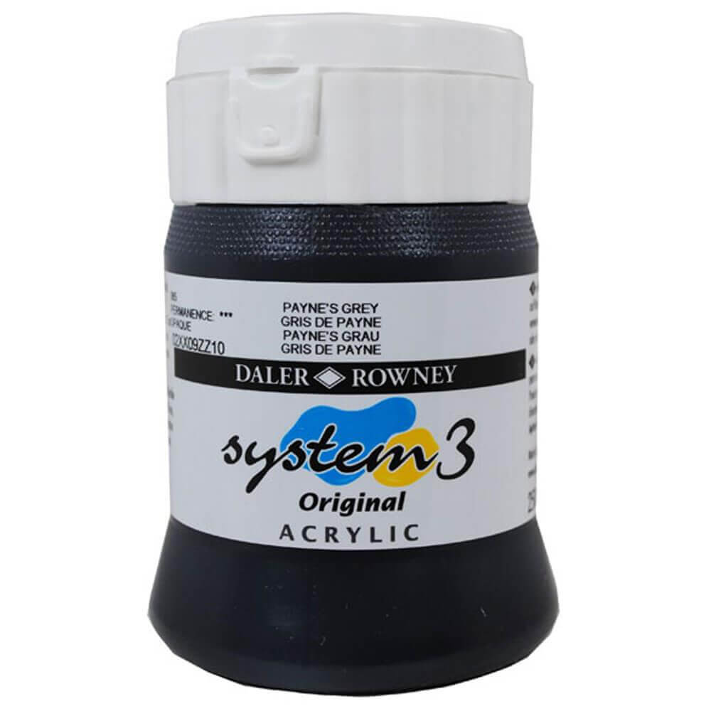 Daler Rowney System 3 Original Acrylic Paint 250ml Jarrolds, Norwich
